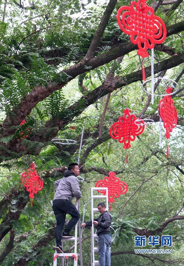 福州：张灯结彩迎新春